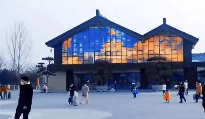 Commercial Complex Transparent LED Facade