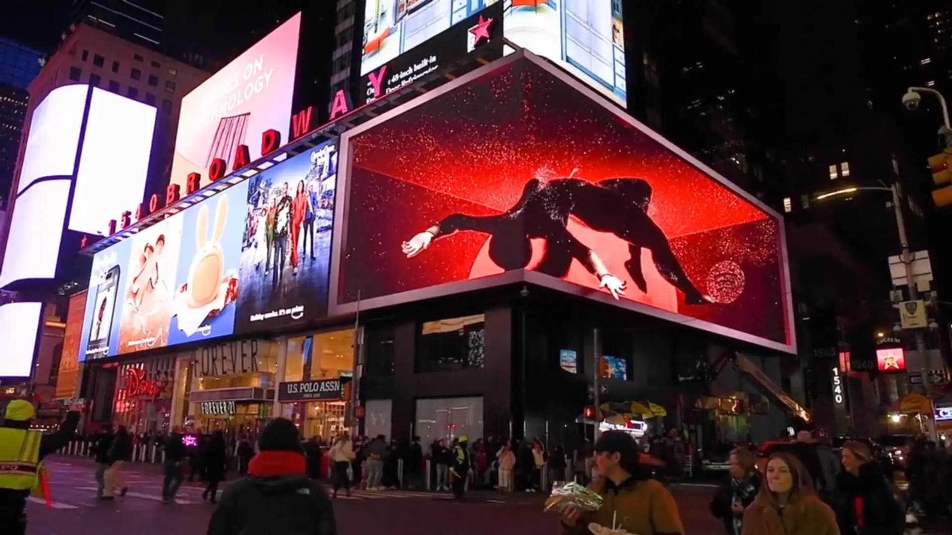 Commercial Building Facade LED Display