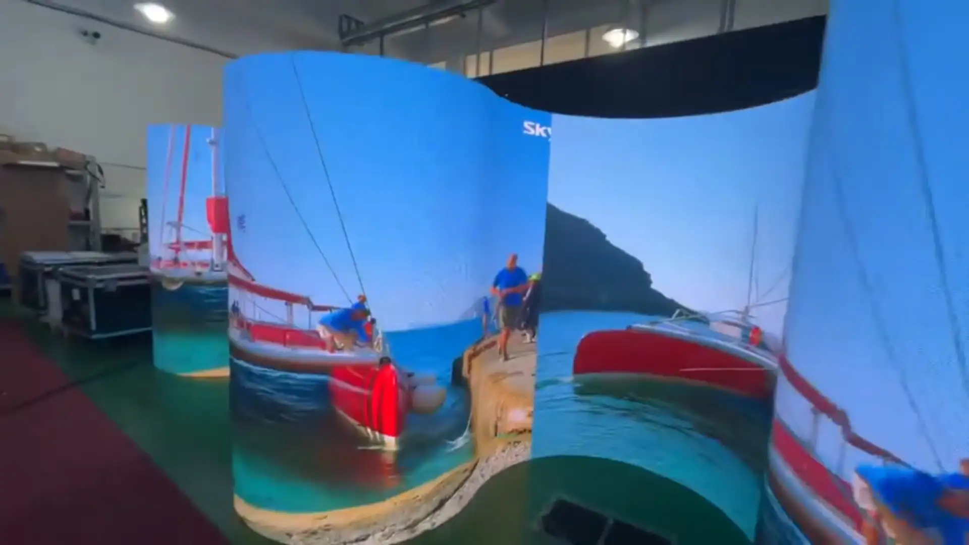 Creative Exhibition & Showroom LED Display