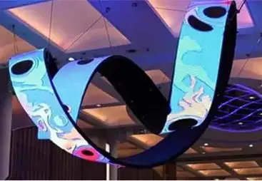 Stage & Event Intertwined Ring LED Display